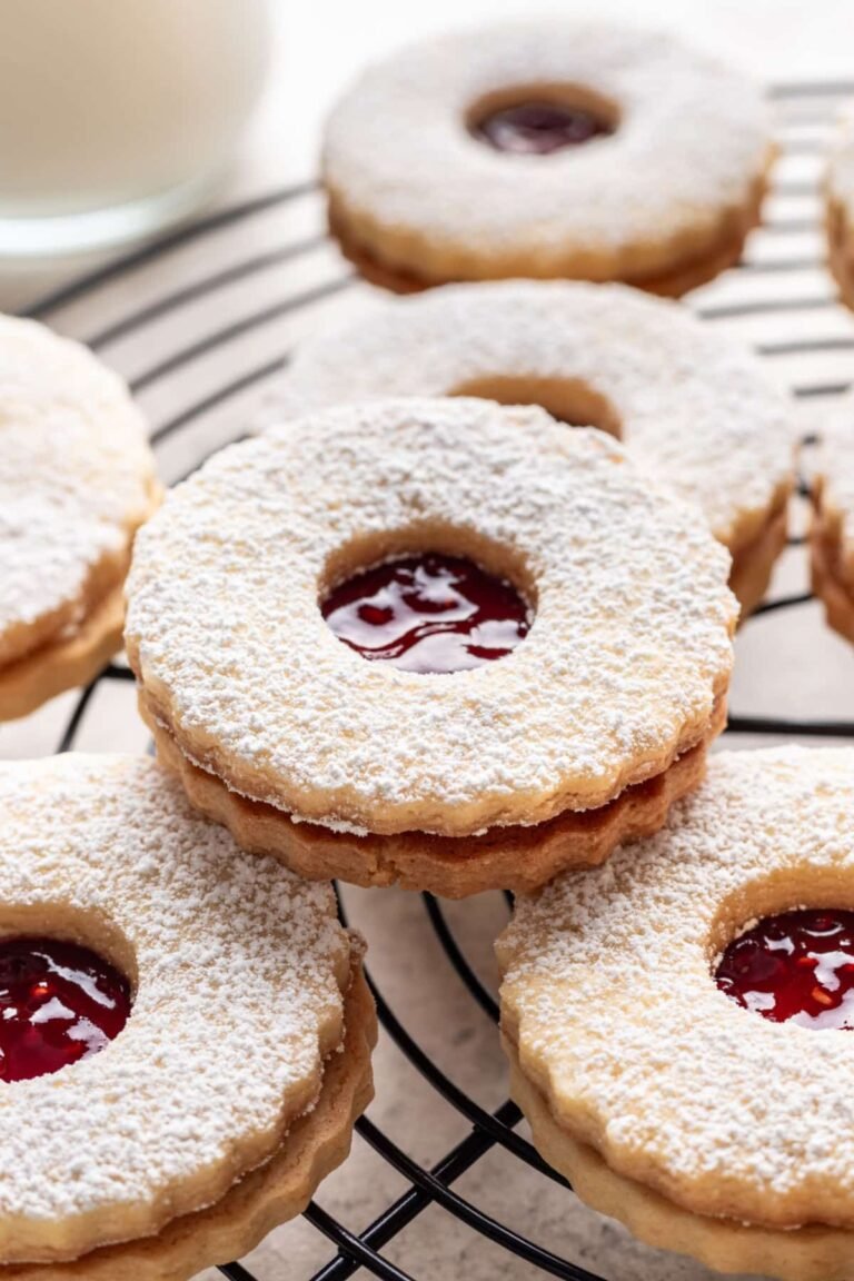 Biscuits Linzer – J’adore cuisiner