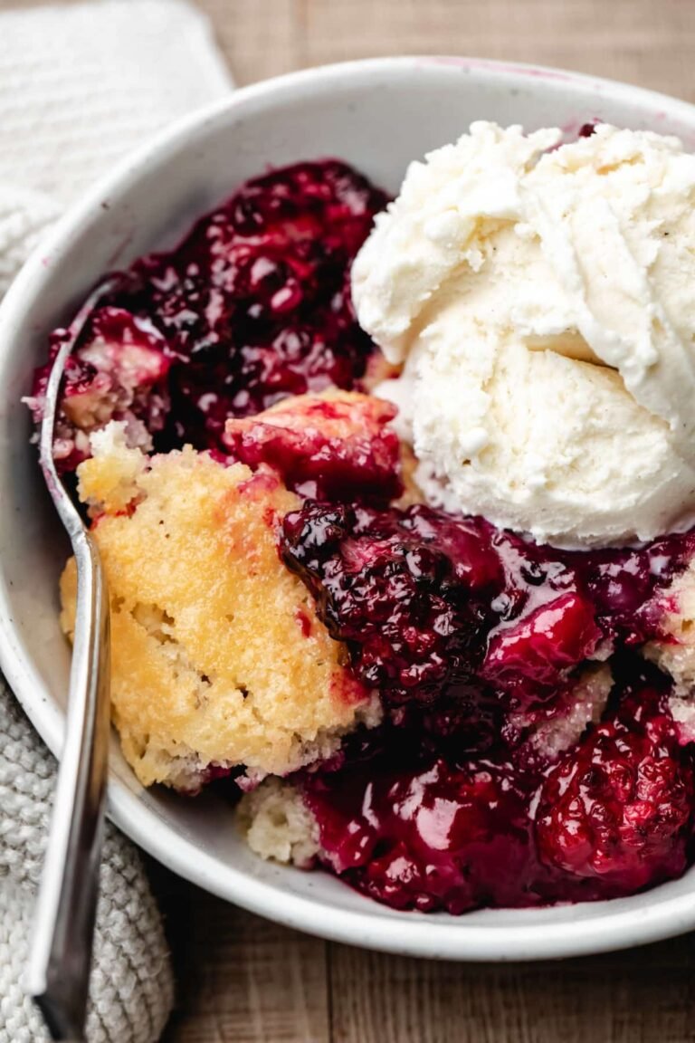 Cobbler aux Mûres – J’adore Manger