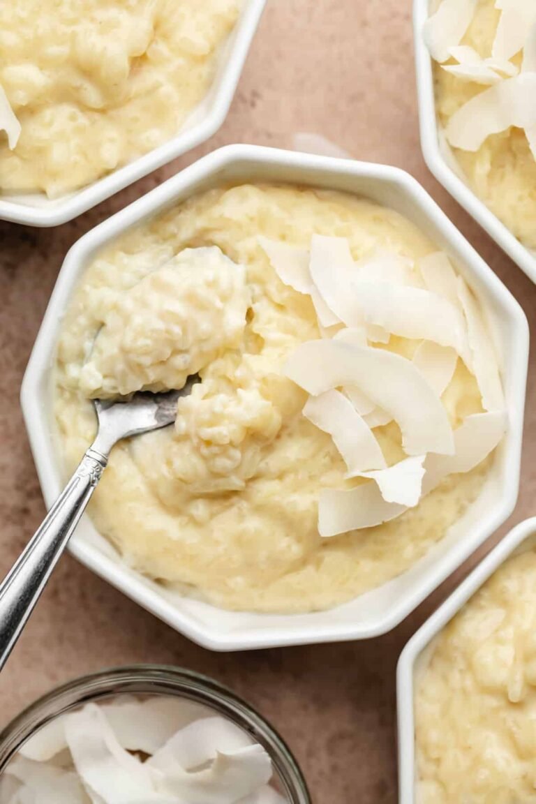Pudding de riz au lait de coco – J’adore cuisiner