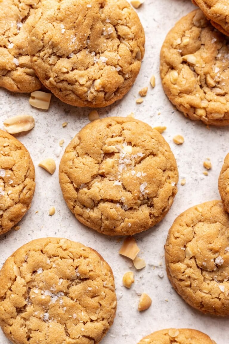 Biscuits à l’avoine et au beurre de cacahuète – J’aime cuisiner