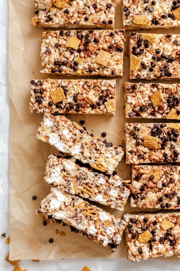 Des croustillants de riz S’mores – J’adore manger