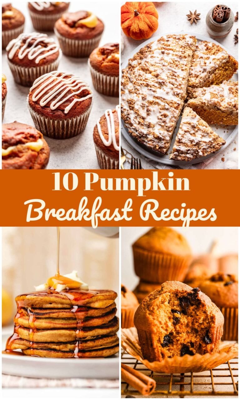 10 Recettes de Petit-Déjeuner à la Citrouille – J’adore Manger