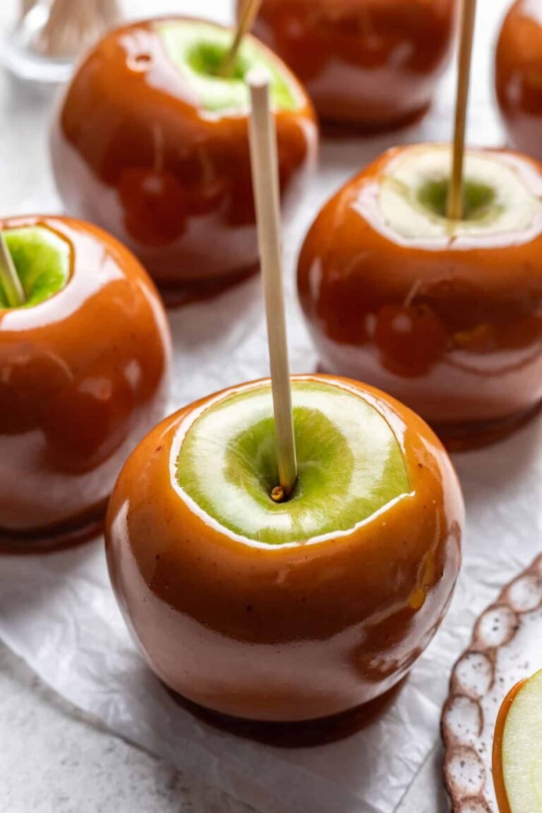 Recette de Pommes au Caramel – J’adore Manger