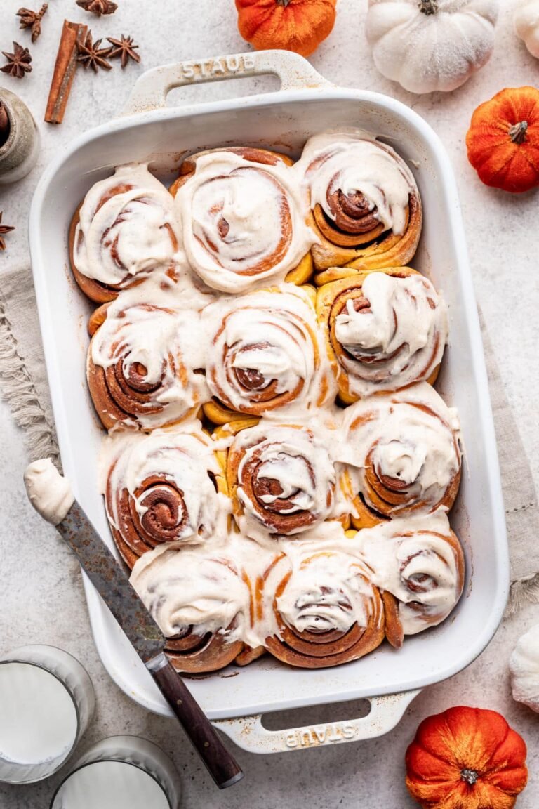 Roulés à la citrouille et à la cannelle – J’adore cuisiner