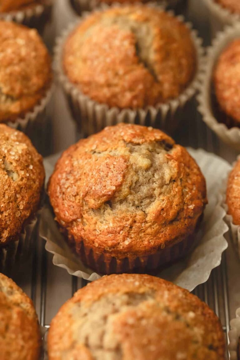 Muffins à la Banane et au Sirop d’Érable – J’adore Cuisiner